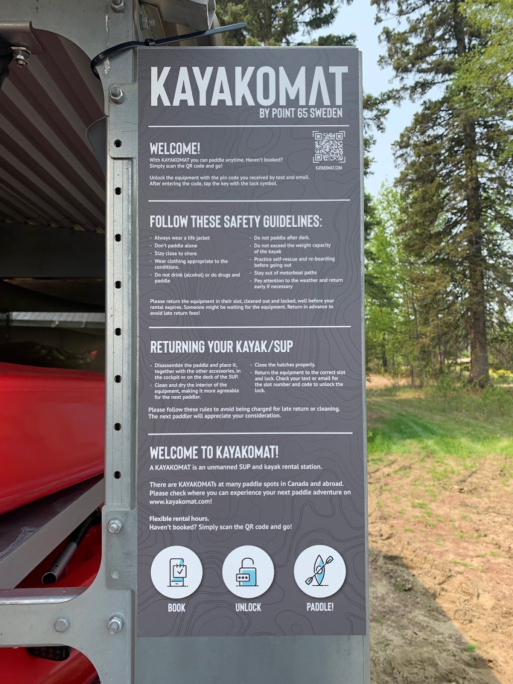 KAYAKOMAT Alberta, Aspen Beach Provincial Park | Gull Lake, AB, T0C 0J0, Canada | Phone: (403) 877-2221