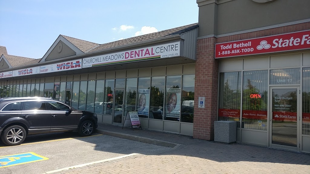 Churchill Meadows Dental Ctr | 16 - 5980 Churchill Meadows Boulevard, Mississauga, ON L5M 7M5, Canada | Phone: (905) 814-4001