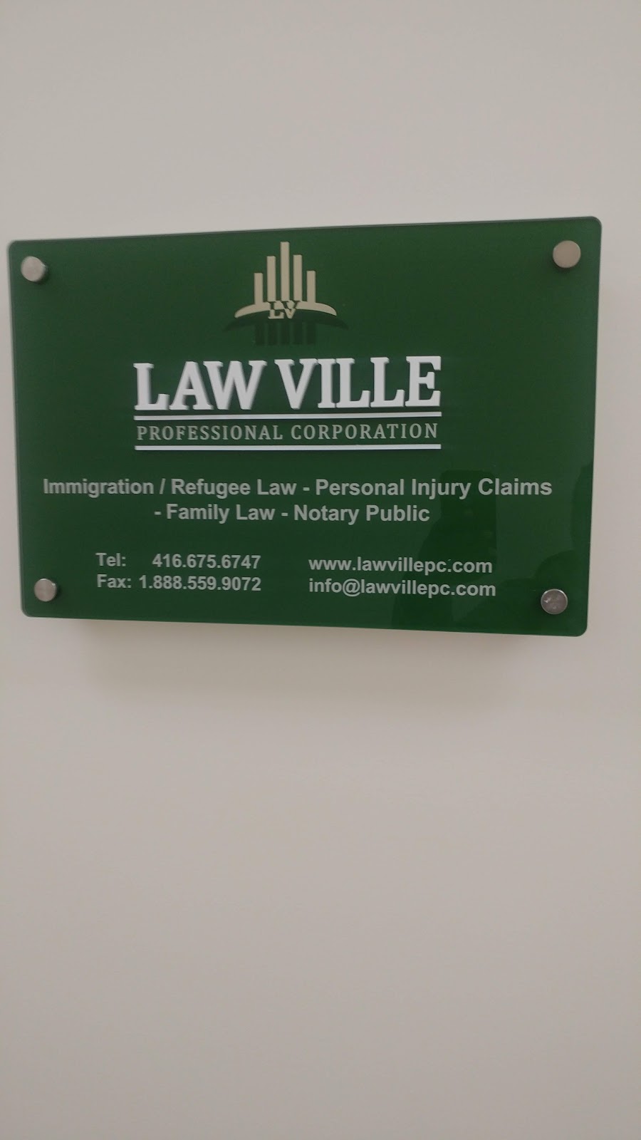 Law Ville Professional Corporation | 19 Woodbine Downs Blvd, Etobicoke, ON M9W 6N5, Canada | Phone: (416) 675-6747