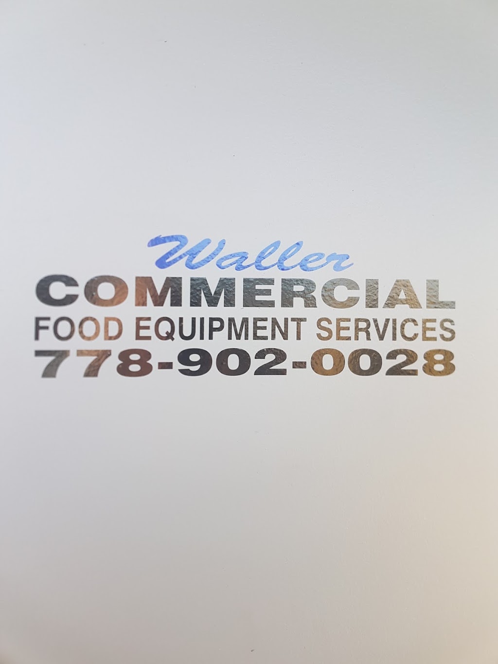 Waller Commercial Food Equipment Services | 2995 Moray Ave, Courtenay, BC V9N 9N6, Canada | Phone: (250) 898-7940