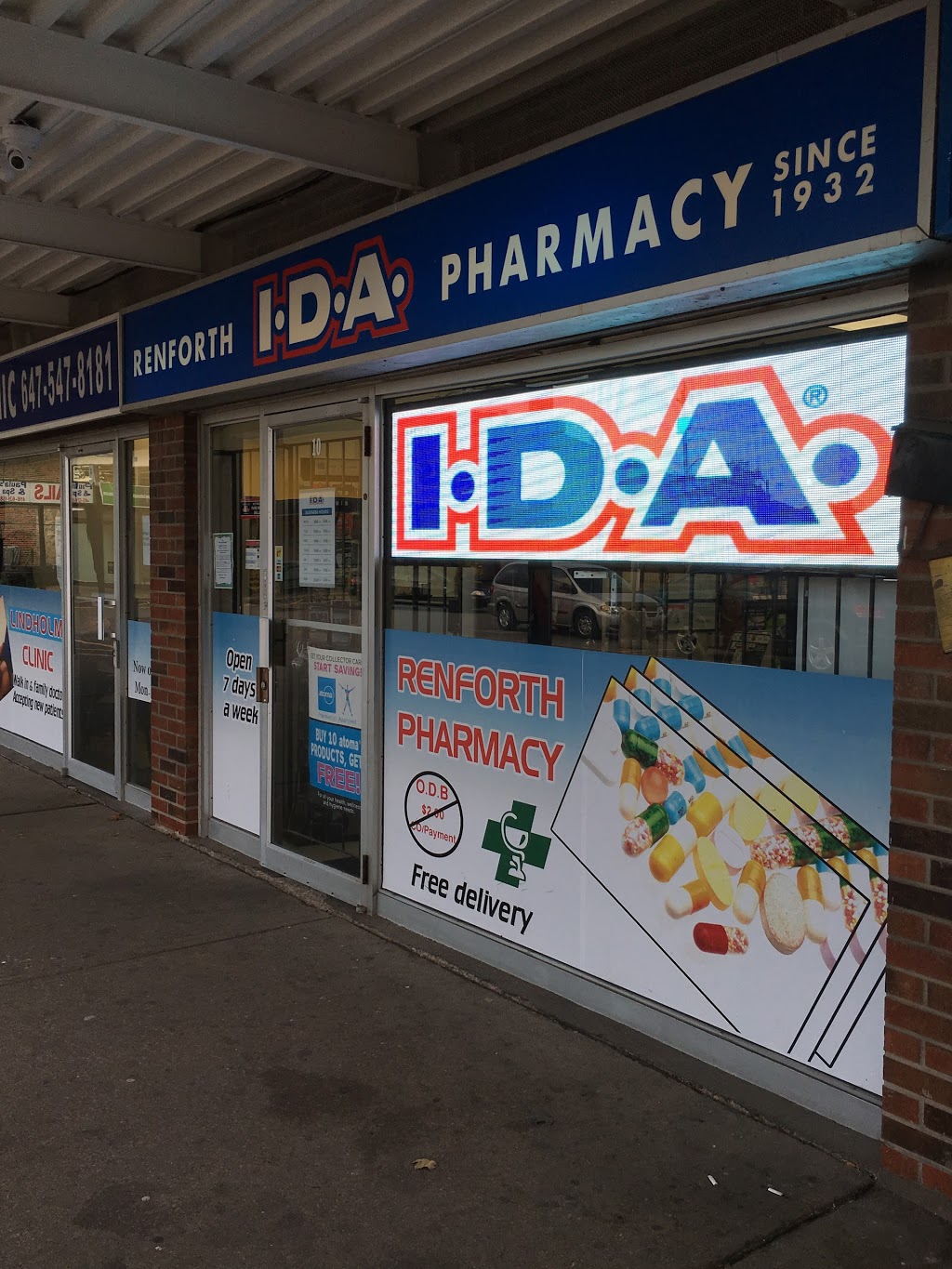 Renforth IDA Pharmacy | 460 Renforth Dr #10, Etobicoke, ON M9C 2N2, Canada | Phone: (416) 622-0300