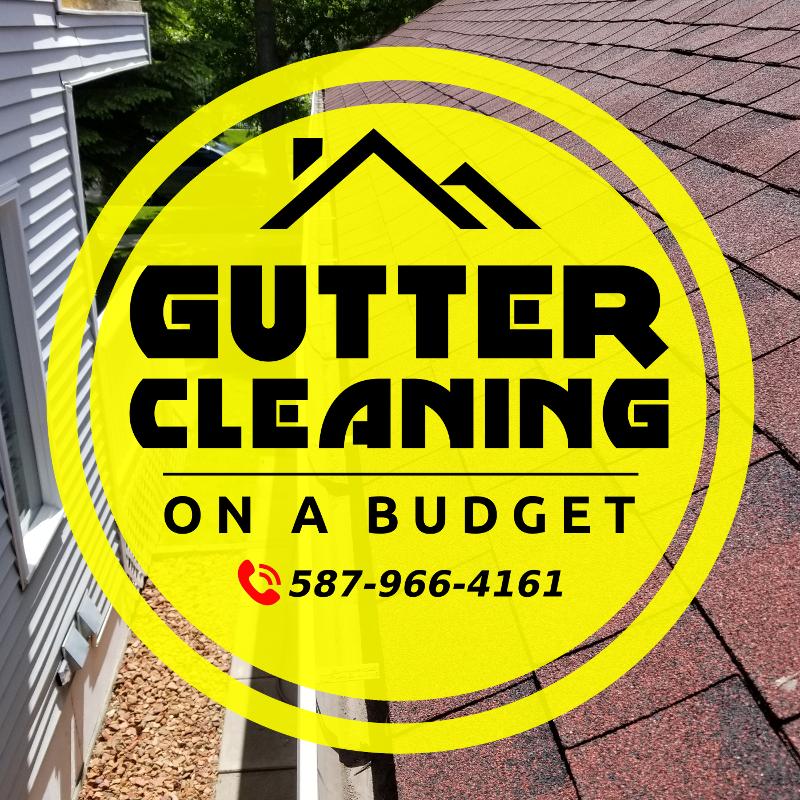 Gutter Cleaning on a budget | 3119 Rae Crescent SE, Calgary, AB T2A 1Y2, Canada | Phone: (587) 966-4161