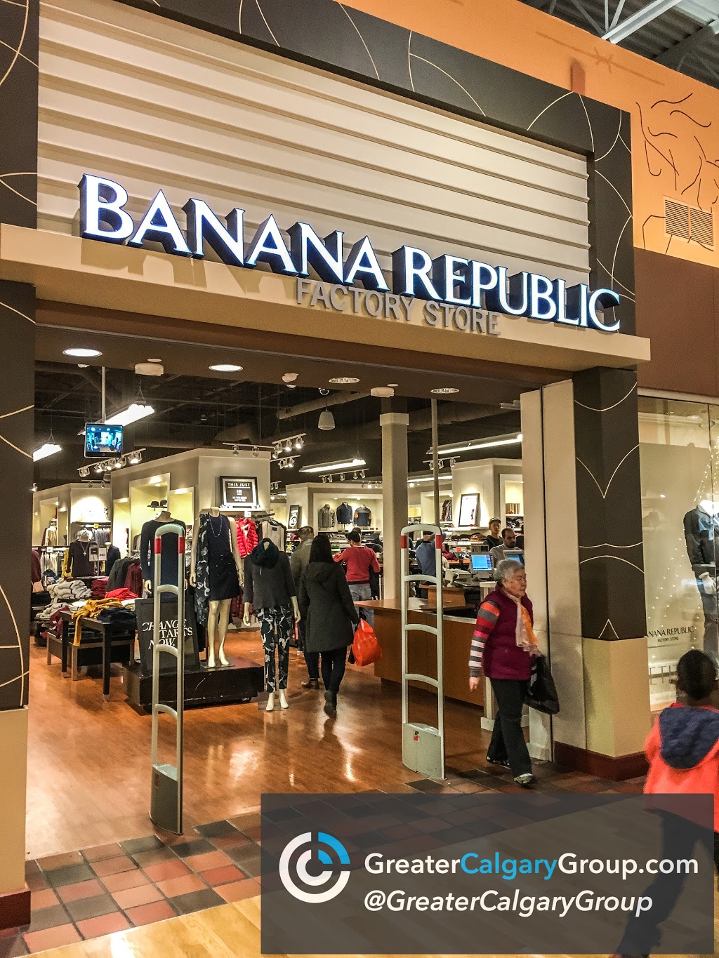 Banana Republic Factory Store | 261055 CROSS IRON BLVD SPACE #215, Rocky View County, AB T4A 0G3, Canada | Phone: (403) 274-2828