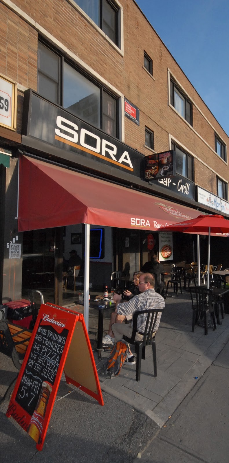 Bar Sora | 6280 Avenue Somerled, Montréal, QC H3X 2B6, Canada | Phone: (514) 481-7973