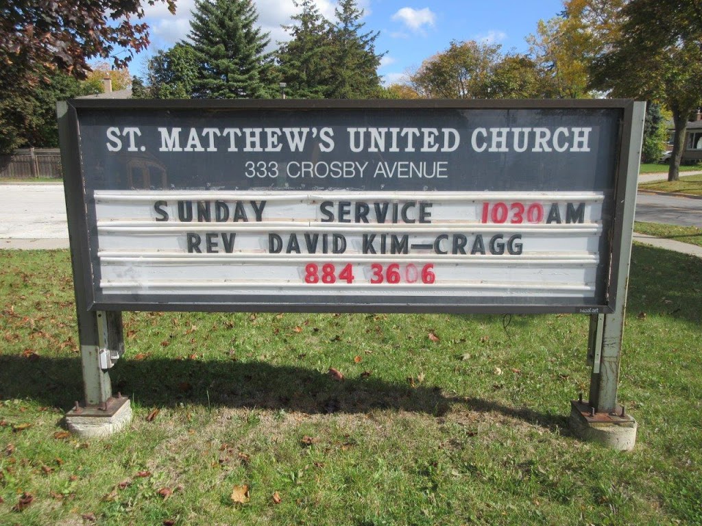 St. Matthews United Church | 333 Crosby Ave, Richmond Hill, ON L4C 2R5, Canada | Phone: (905) 884-3606