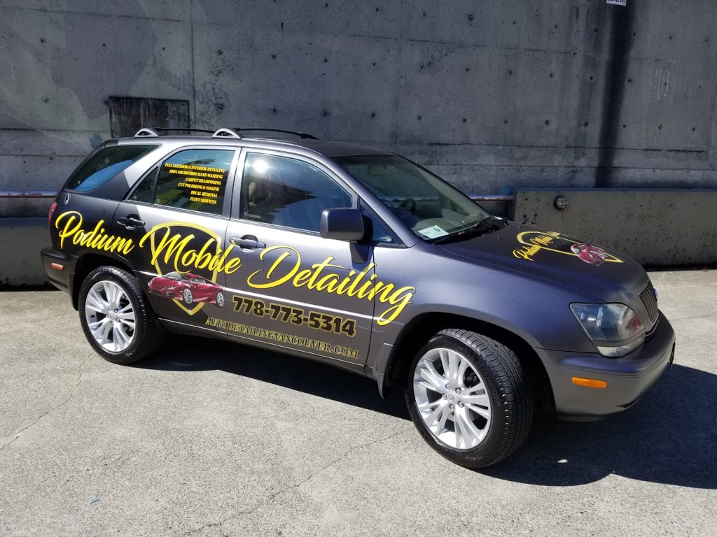 Podium Mobile Detailing | 3180 Mathers Ave, West Vancouver, BC V7M 1H5, Canada | Phone: (778) 773-5314