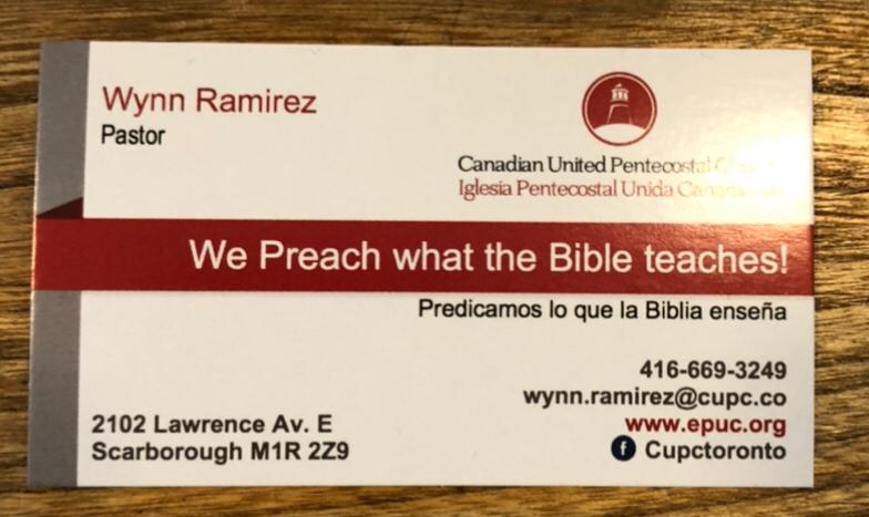 Canadian United Pentecostal Church Toronto | 2102 Lawrence Ave E, Scarborough, ON M1R 2Z9, Canada | Phone: (416) 669-3249