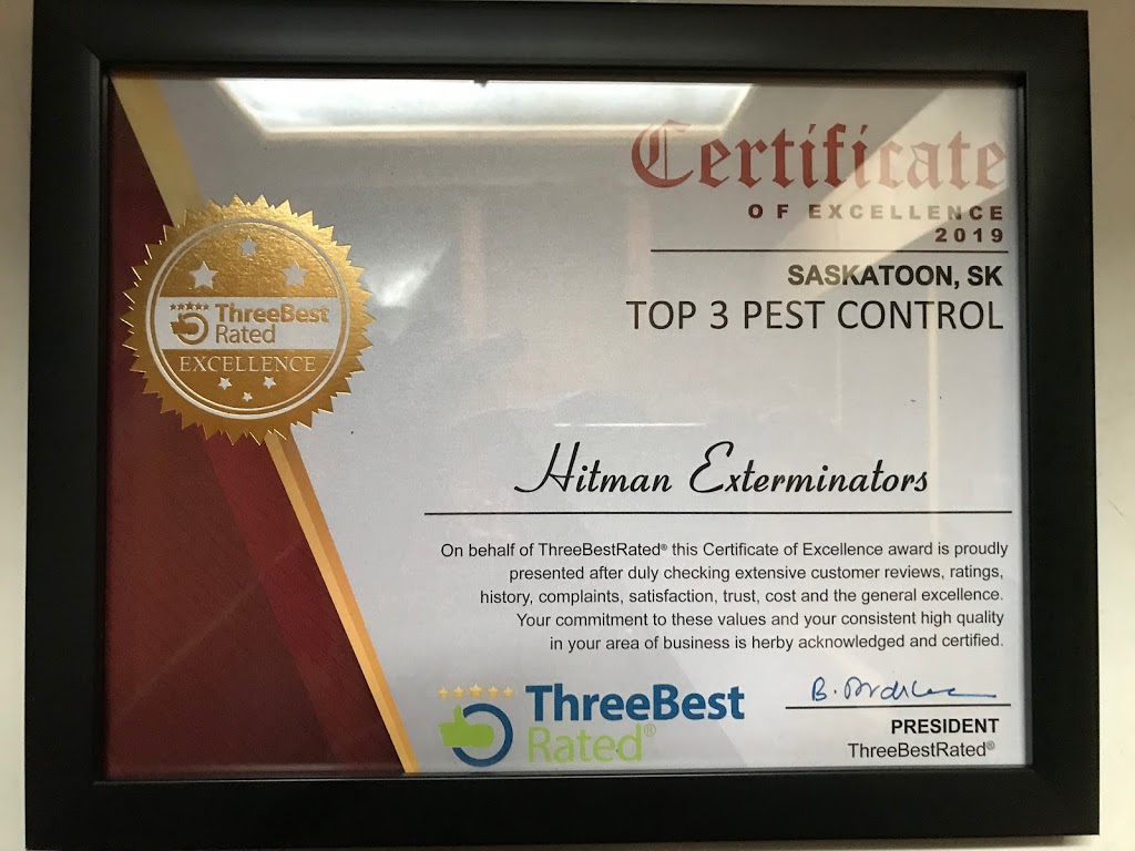 Hitman Exterminators | 102 Campion Crescent, Saskatoon, SK S7H 3T9, Canada | Phone: (306) 202-8230