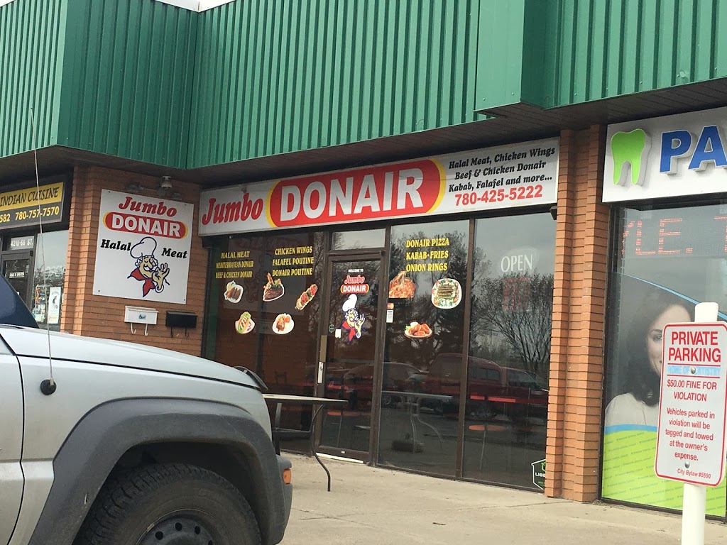 Jumbo Donairs | 4220 66 St NW, Edmonton, AB T6K 4A2, Canada | Phone: (780) 425-5222