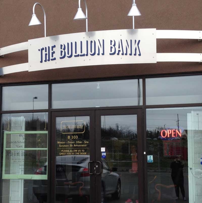 The Bullion Bank & The Coin Vault | 639 Portland Hills Dr #103, Dartmouth, NS B2W 0J7, Canada | Phone: (902) 434-1853