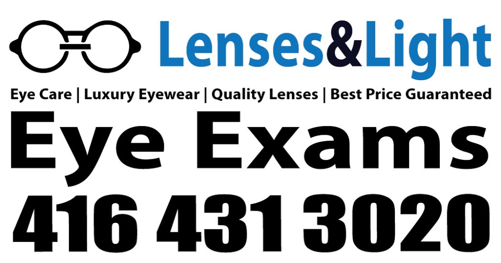 Lenses & Light | 3340 Lawrence Ave E Unit 5, Scarborough, ON M1H 1A7, Canada | Phone: (416) 431-3020