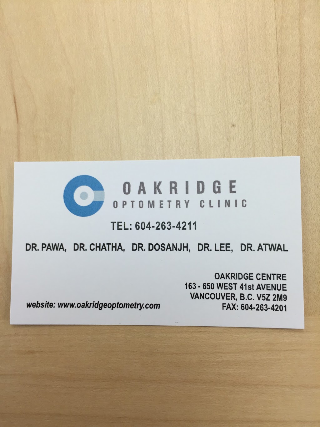 Dr. D. Dosanjh | 650 W 41st Ave, Vancouver, BC V5Z 2M9, Canada | Phone: (604) 263-4211