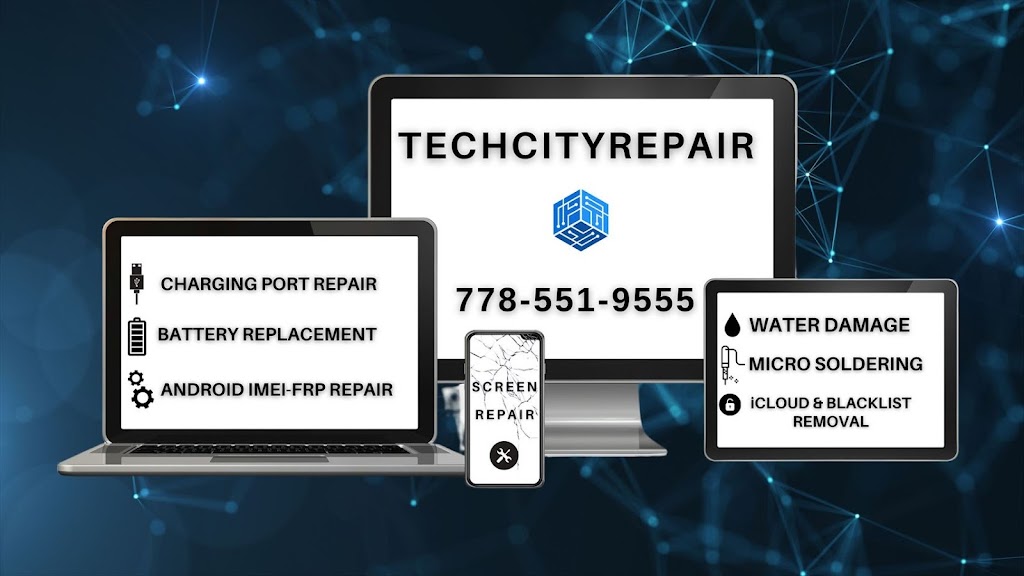 TechCityRepair | 2964 Trethewey St, Abbotsford, BC V2T 6P4, Canada | Phone: (778) 551-9555