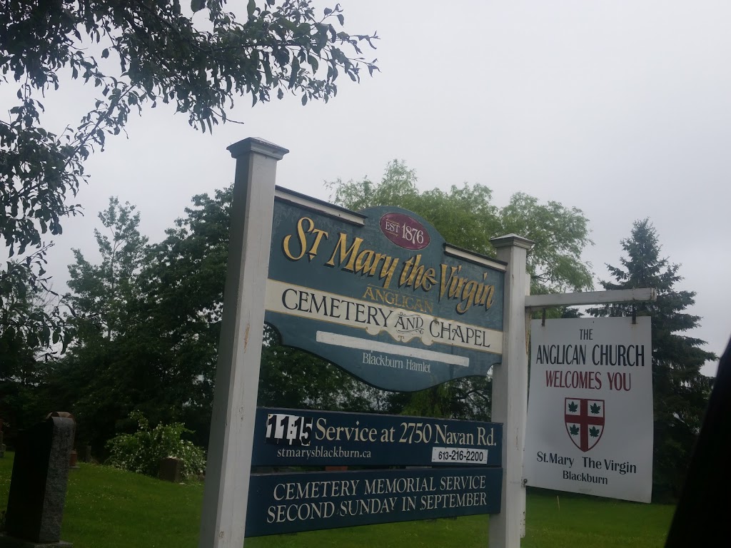 St. Mary The Virgin Anglican Church | 2750 Navan Rd, Orléans, ON K1C, Canada | Phone: (613) 216-2200