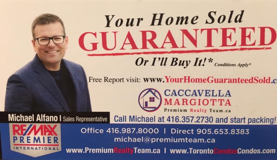 Vaughan Realestate Agent/Salesperson-Michael Alfano | 9100 Jane St #77, Concord, ON L4K 0A4, Canada | Phone: (416) 357-2730