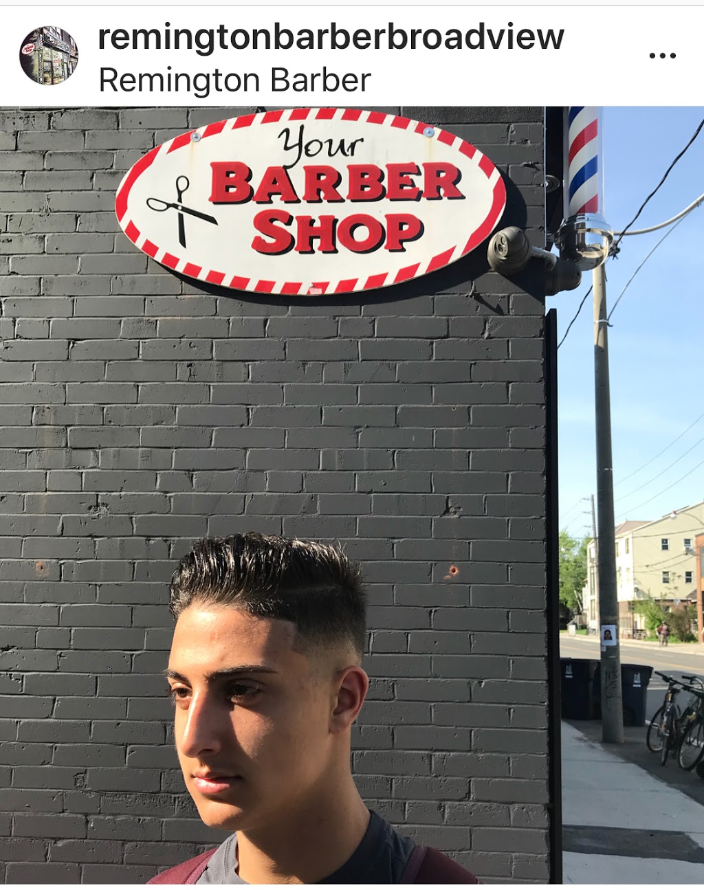 Remington Barber Shop | 864 Broadview Ave, Toronto, ON M4K 2R1, Canada | Phone: (416) 920-4333