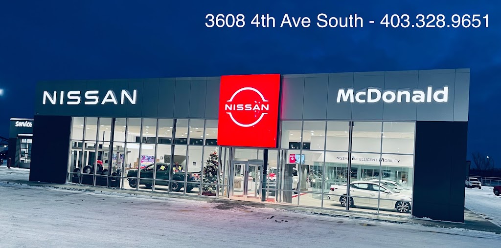 McDonald Nissan | 3608 4 Ave S, Lethbridge, AB T1J 4Z5, Canada | Phone: (403) 328-9651