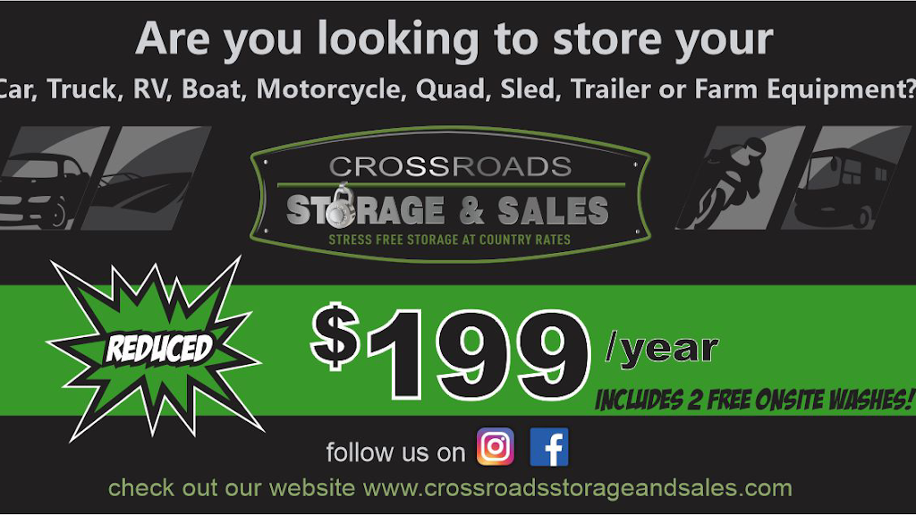 Crossroads Storage and Sales | 57425 Range Rd 253, Sturgeon County, AB T0G 1L1, Canada | Phone: (780) 686-8270
