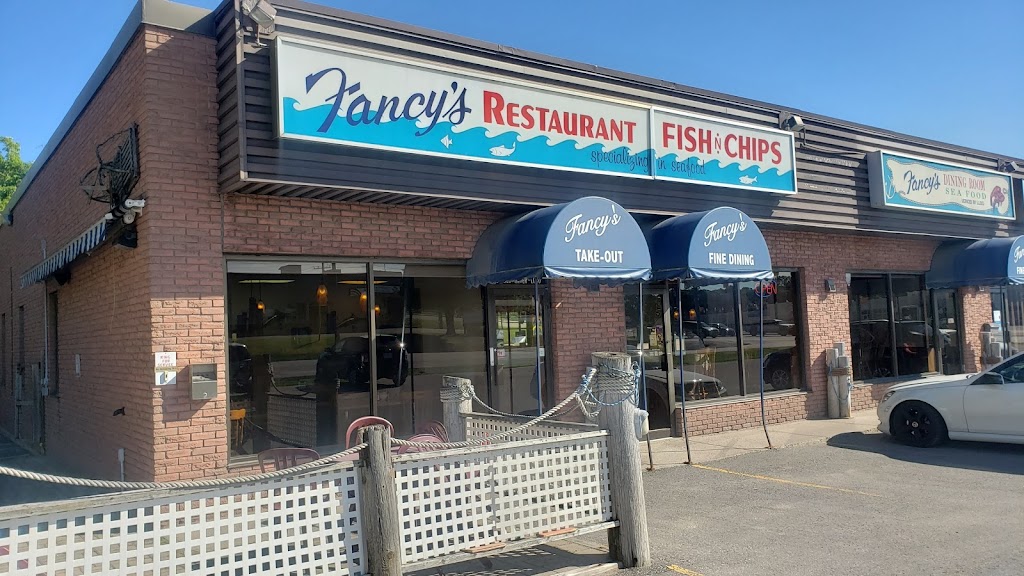 Fancys Fish and Chips Seafood Restaurant | 5 Bell Farm Rd, Barrie, ON L4M 5G1, Canada | Phone: (705) 728-9594