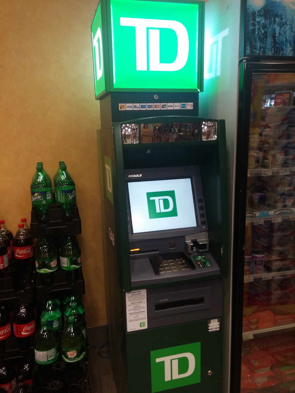 TD Canada Trust ATM | Ultramar, 1001 Chemin de Masson, Gatineau, QC J8M 1R4, Canada | Phone: (866) 222-3456