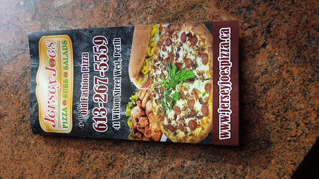 Jersey Joes Pizza & Subs | 41 Wilson St W, Perth, ON K7H 2N1, Canada | Phone: (613) 267-5559