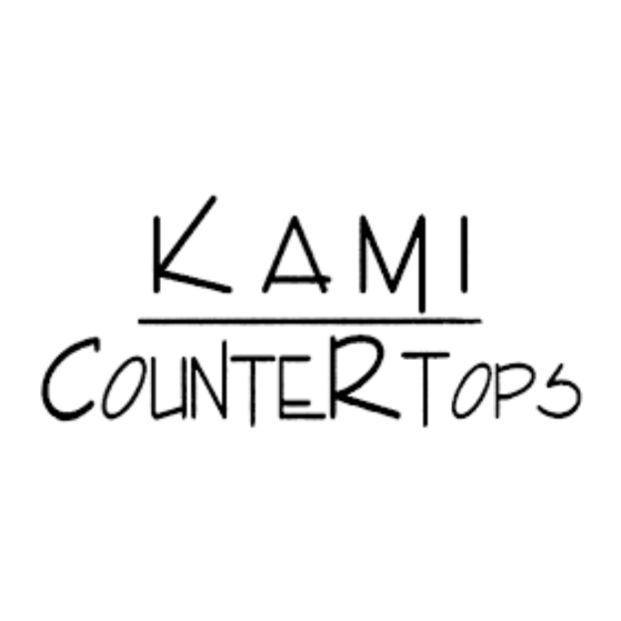 Kami Countertops (2005) Ltd | 925 Laval Crescent #104, Kamloops, BC V2C 5P4, Canada | Phone: (250) 374-2253