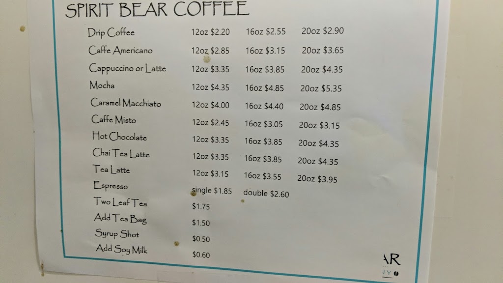 Spirit Bear Coffee Company | 45190 Caen Ave, Chilliwack, BC V2R, Canada | Phone: (604) 854-4531