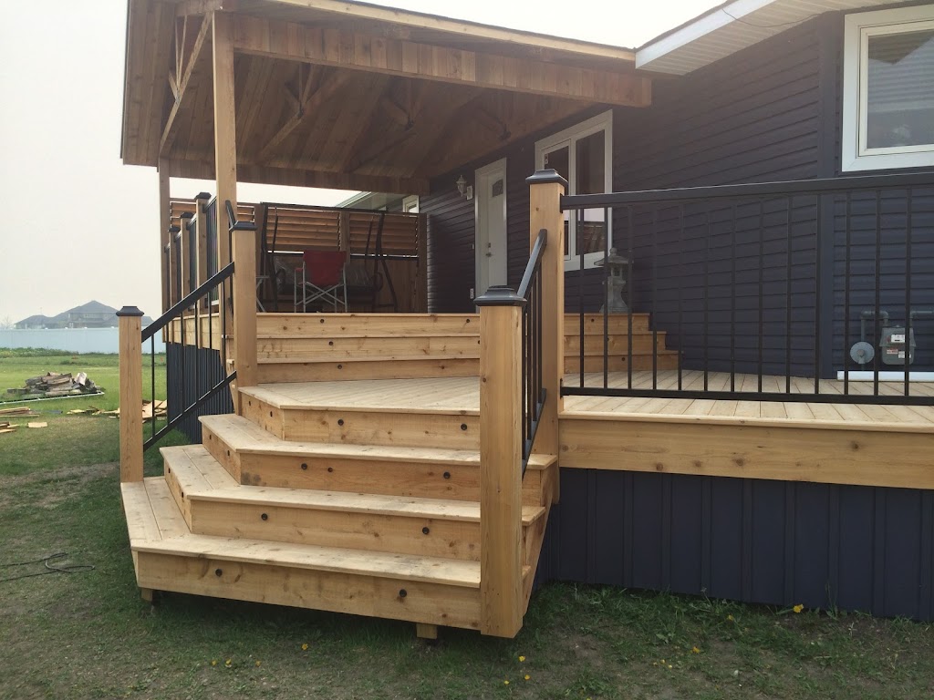 Making Decks Affordable | 277 Reichert Dr, Beaumont, AB T4X 1Z7, Canada | Phone: (780) 737-9008