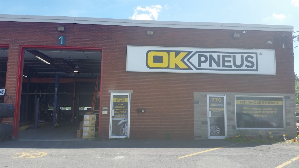 OK Pneus | 770 Rue des Carrières, Saint-Jean-sur-Richelieu, QC J3B 2N9, Canada | Phone: (450) 346-6688