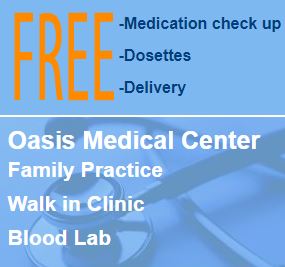 Oasis Pharmacy | 486 Advance Blvd Unit 140B, Tecumseh, ON N8N 0B8, Canada | Phone: (519) 727-6800