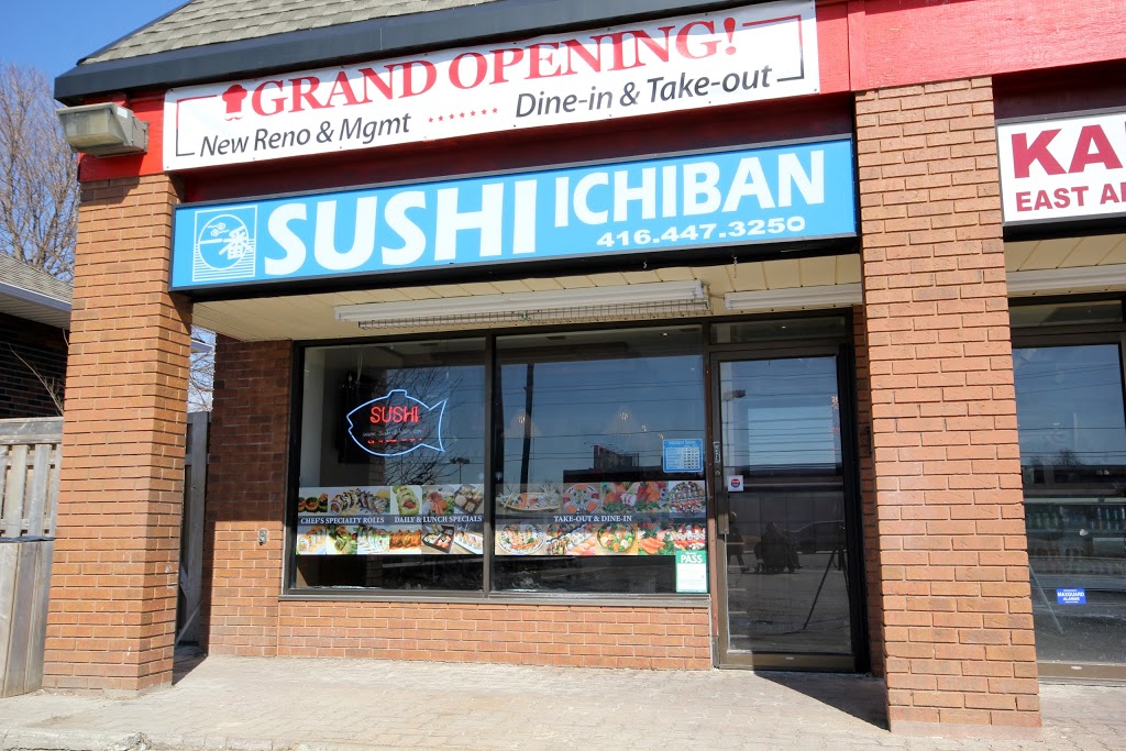 Sushi Ichiban Ellesmere | 80 Ellesmere Rd #1, Scarborough, ON M1R 4C2, Canada | Phone: (416) 447-3250