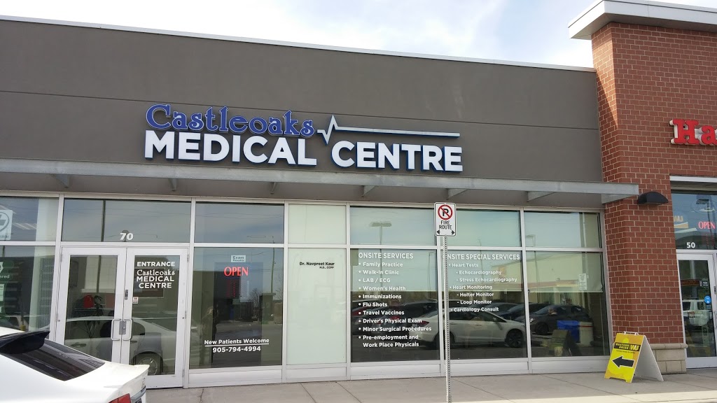 Castle Oaks Medical Centre | 225 Castle Oaks Crossing, Brampton, ON L0J 1C0, Canada | Phone: (905) 794-4994