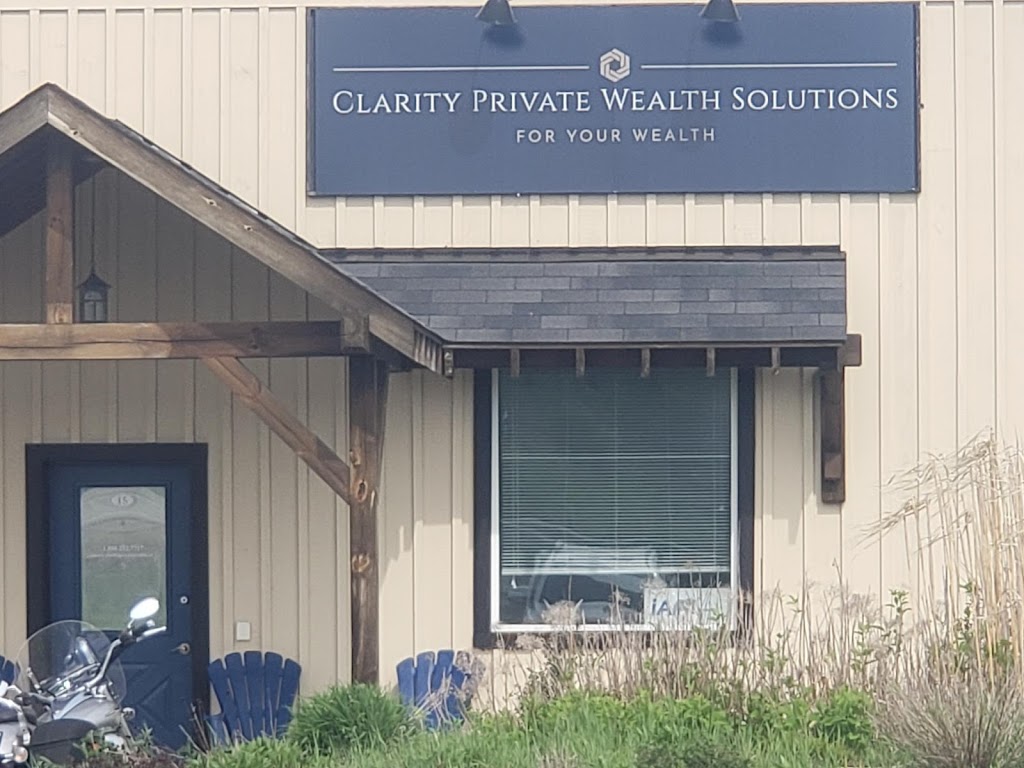 Clarity Private Wealth Solutions | 15 S Mary Lake Rd #1, Port Sydney, ON P0B 1L0, Canada | Phone: (888) 252-7717