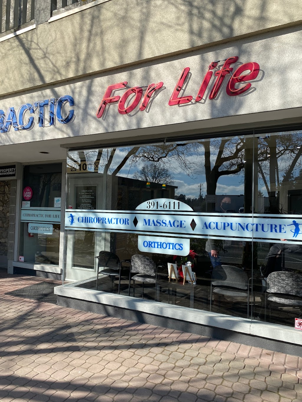 Chiropractic For Life, Massage & Acupuncture | 2778 Peatt Rd Unit 100, Victoria, BC V9B 3V3, Canada | Phone: (250) 391-6111