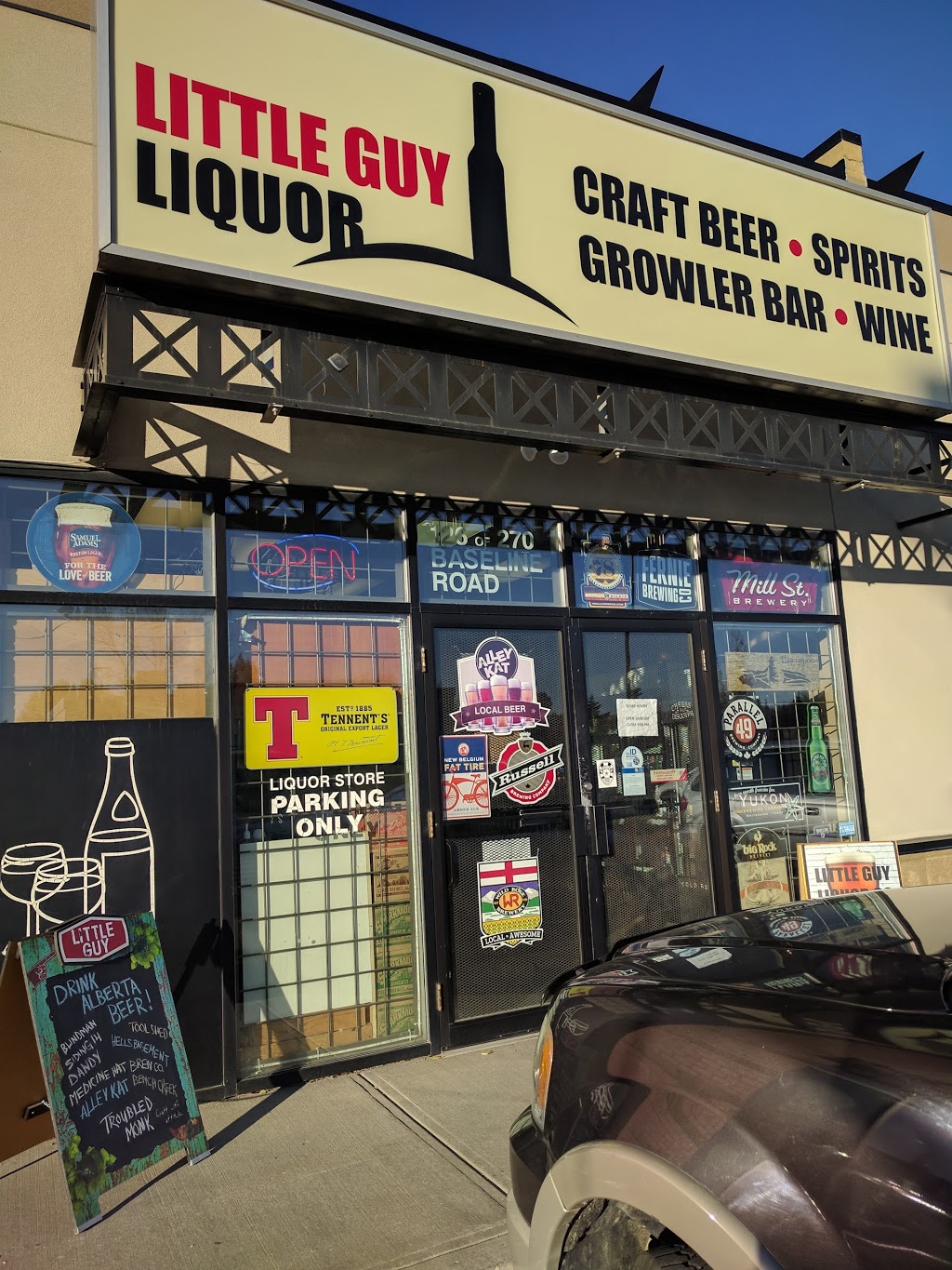 Little Guy Liquor | 270 Baseline Rd #126, Sherwood Park, AB T8H 1R4, Canada | Phone: (780) 417-9611