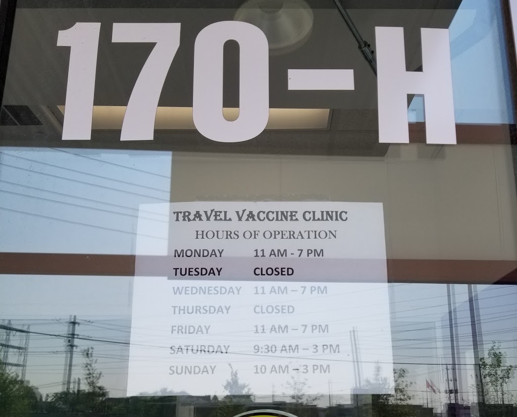 Travel Vaccine Clinic | 170 N Queen St, Etobicoke, ON M9C 1A8, Canada | Phone: (416) 461-2419