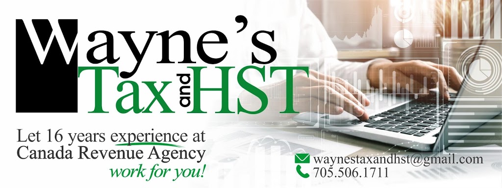 Waynes Tax and HST | 72 Georgias Walk, Victoria Harbour, ON L0K 2A0, Canada | Phone: (905) 928-2153
