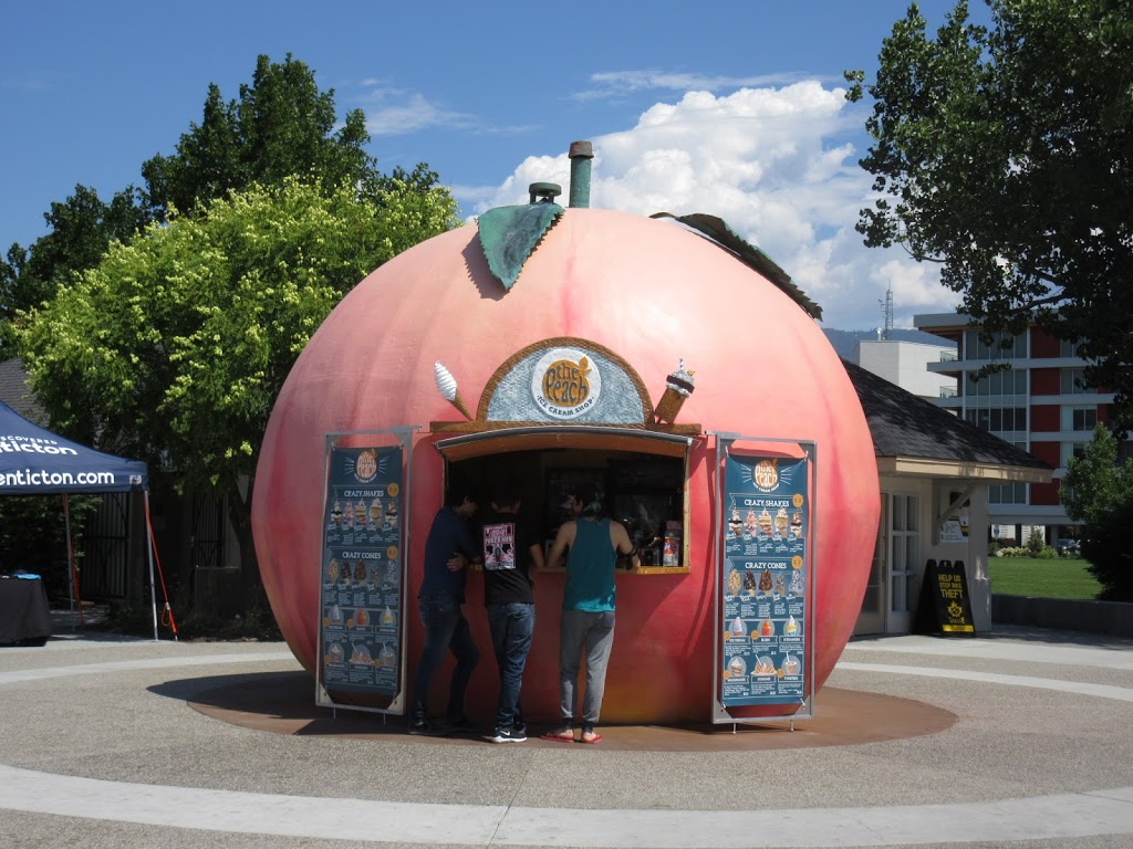 The Peach Ice Cream Shop | 185 Lakeshore Dr W, Penticton, BC V2A 1B7, Canada | Phone: (250) 460-2847