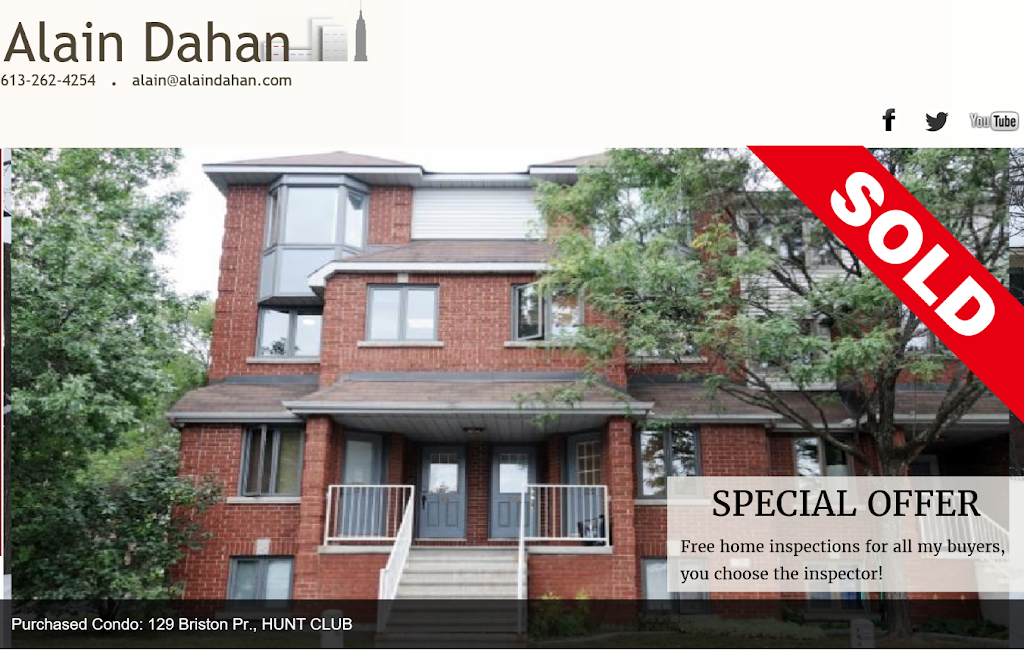 Ottawa Real Estate Agent Alain Dahan | 619 Willowmere Way, Gloucester, ON K1T 0K2, Canada | Phone: (613) 262-4254