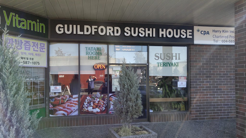 Guildford Sushi House | 10330 152 St #40, Surrey, BC V3R 4G8, Canada | Phone: (604) 588-8620