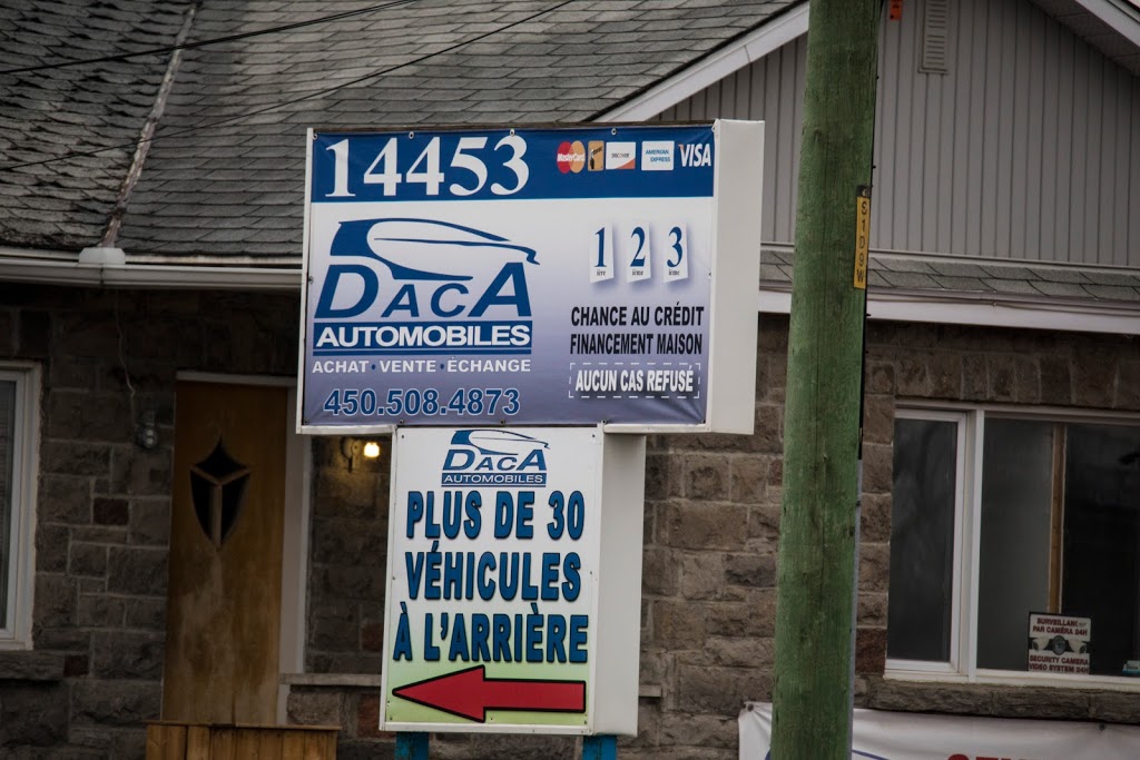 D.A.C.A Automobiles | 14453 Boulevard Curé-Labelle, Mirabel, QC J7J 1M2, Canada | Phone: (450) 508-4873