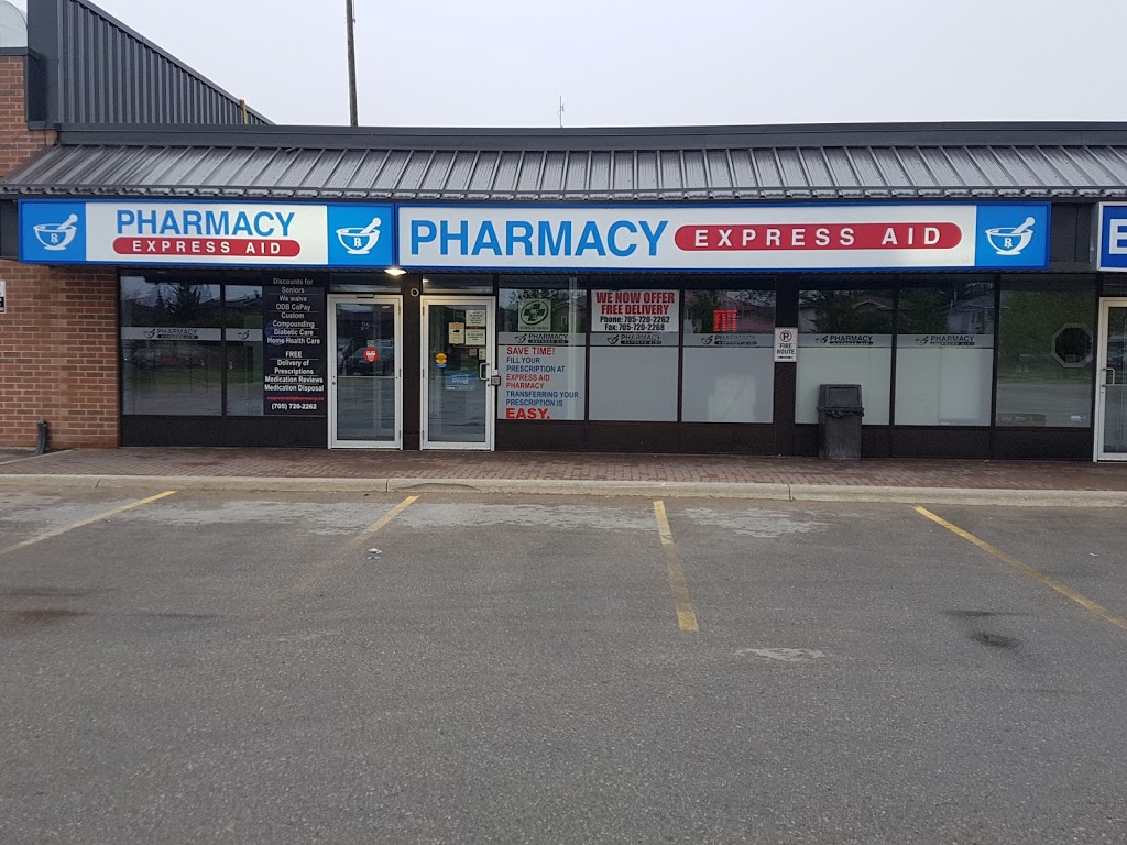 Express Aid Pharmacy | 477 Grove St E, Barrie, ON L4M 6M3, Canada | Phone: (705) 720-2262