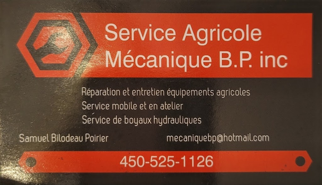 Service Agricole Mécanique B.P. Inc | 510 Chemin de St Valérien, Sainte-Cécile-de-Milton, QC J0E 2C0, Canada | Phone: (450) 525-1126