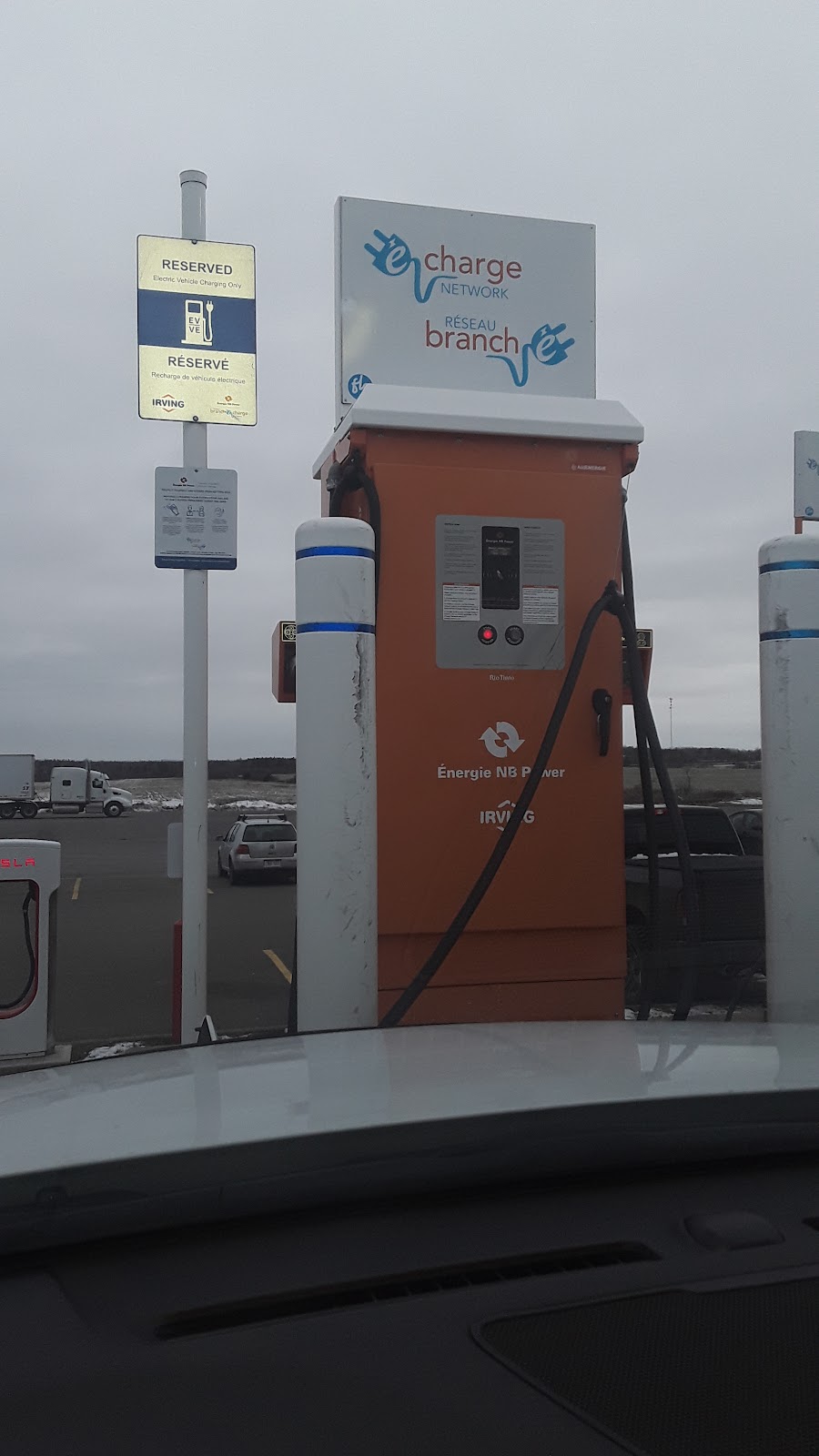 eCharge Network Charging Station | 2986 Fredericton Road Salisbury, New Brunswick, NB E4J 2G1, Canada | Phone: (844) 661-6272