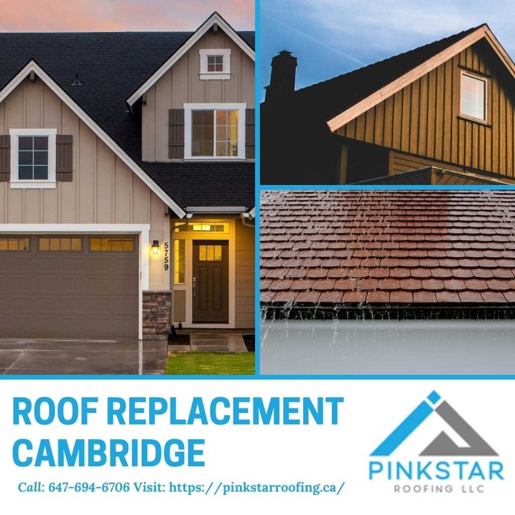 Roofing Company Cambridge - PinkStar Roofing Co. LLC | 14 Drumlin Dr, Cambridge, ON N1T 1L4, Canada | Phone: (647) 694-6706