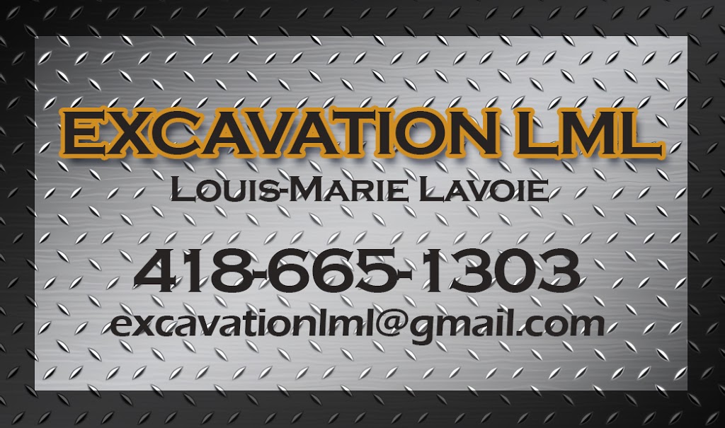 Excavation LML. Inc. | 66 Rang Saint Antoine, Notre-Dame-des-Monts, QC G0T 1L0, Canada | Phone: (418) 665-1303