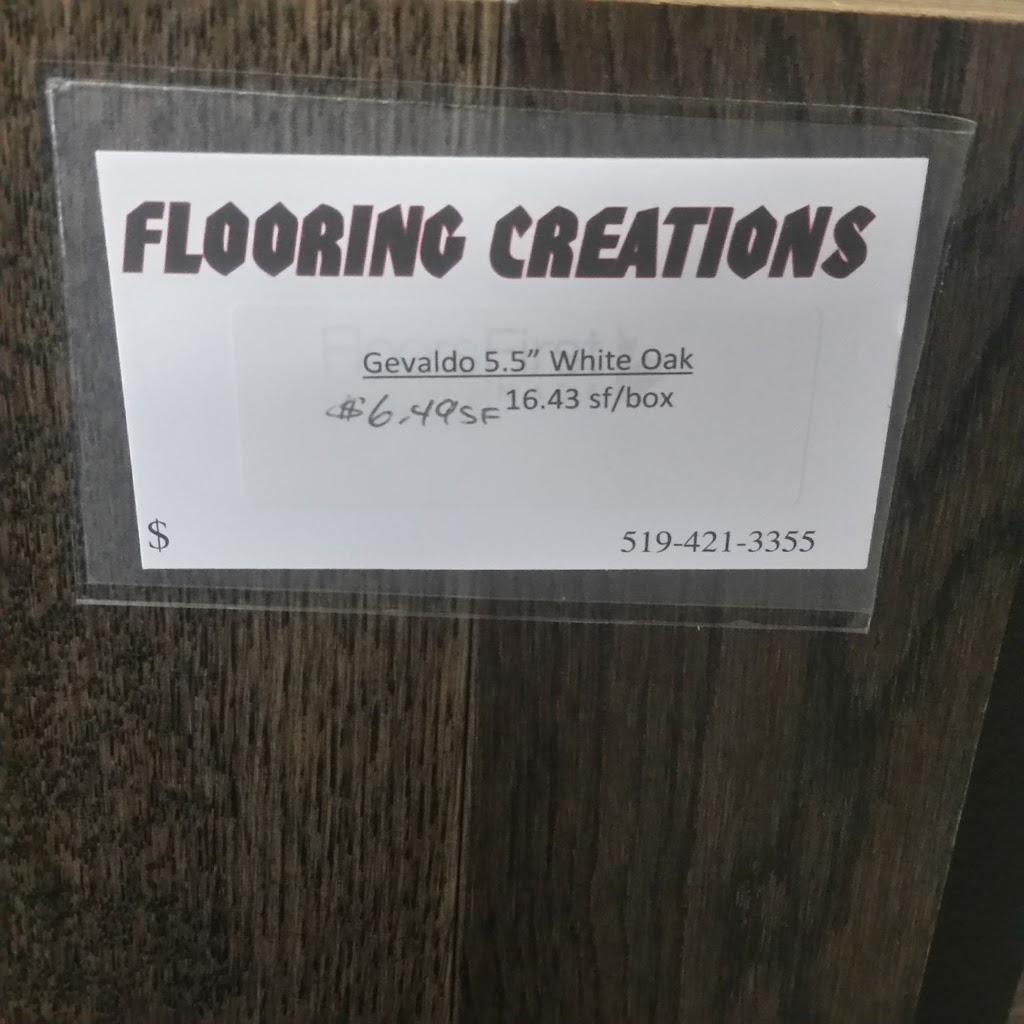 Flooring Creations | 450 Springbank Ave S #2, Woodstock, ON N4V 1B2, Canada | Phone: (519) 421-3355