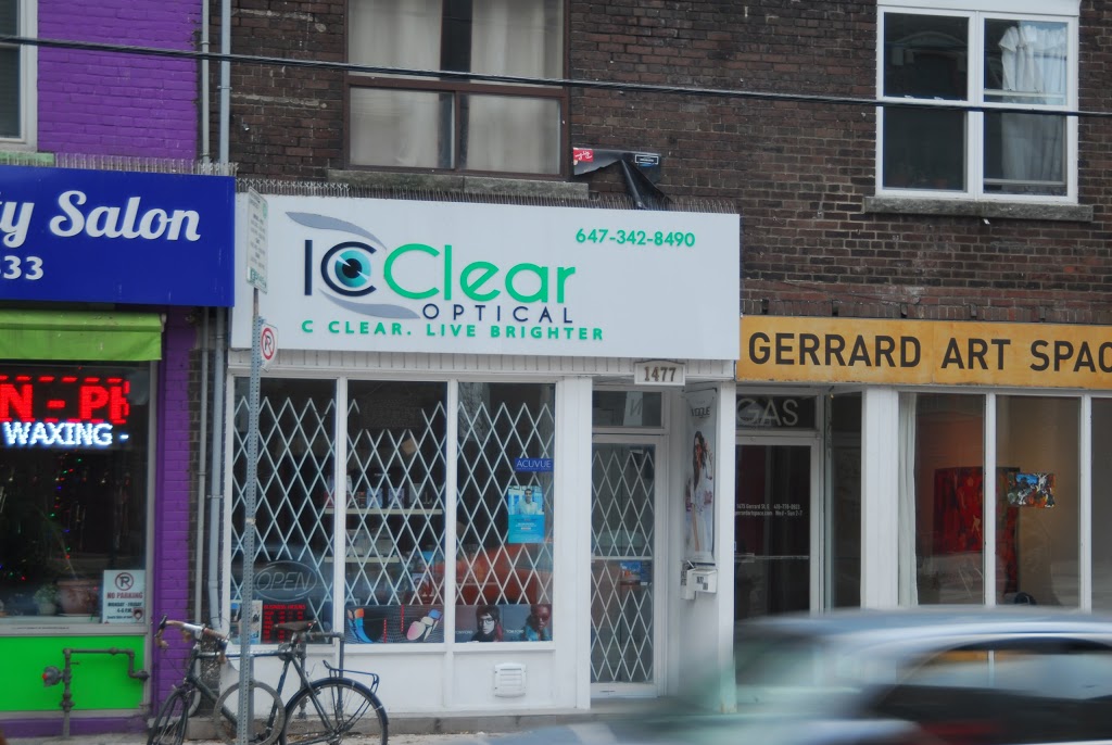 IC Clear Optical | 1477 Gerrard St E, Toronto, ON M4L 2A1, Canada | Phone: (647) 342-8490