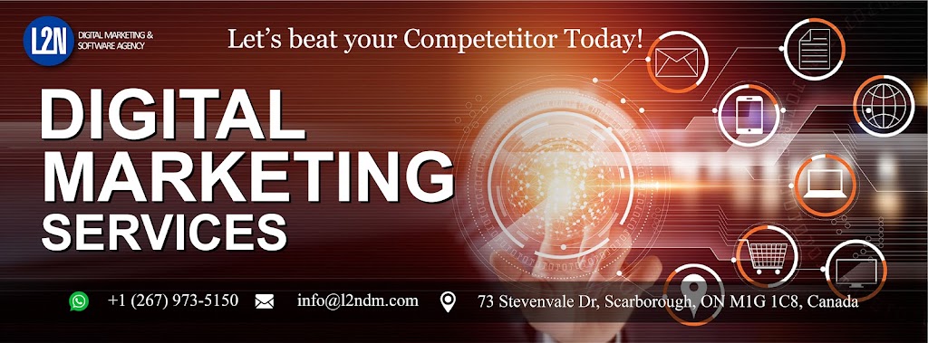 L2N:Digital Marketing & Web Software Company | 73 Stevenvale Dr, Scarborough, ON M1G 1C8, Canada | Phone: (267) 973-5150