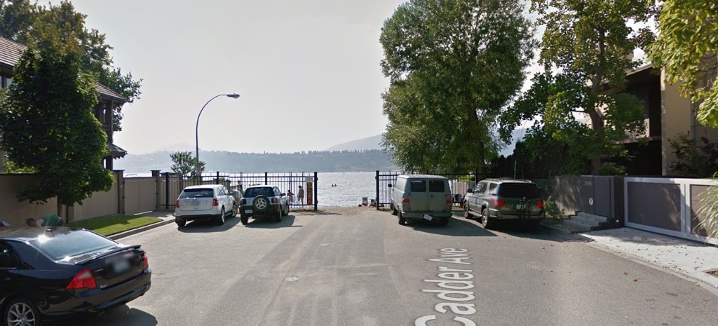 Cadder Ave Beach Access | 200 Blk, Cadder Ave, Kelowna, BC V1Y, Canada | Phone: (250) 717-2757